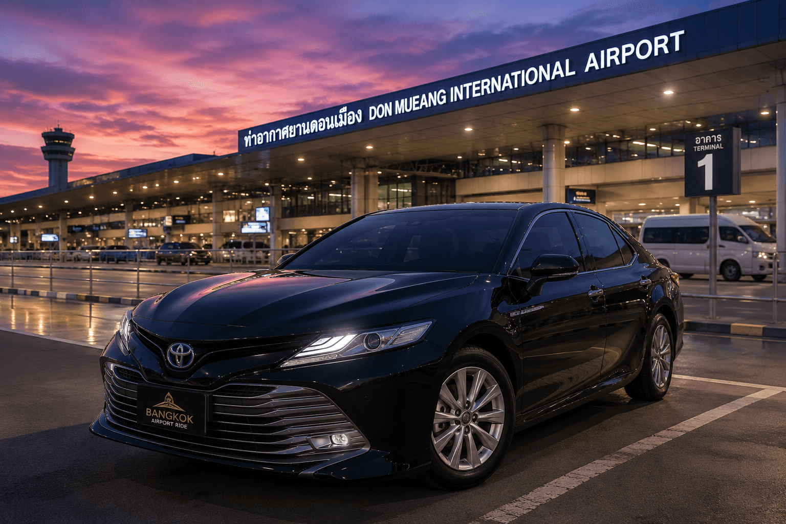 DMK Airport to Bangkok City